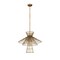 Z-Lite Alito 6 Light Chandelier, Rubbed Brass & Rubbed Brass 6015-6RB - alternate 3